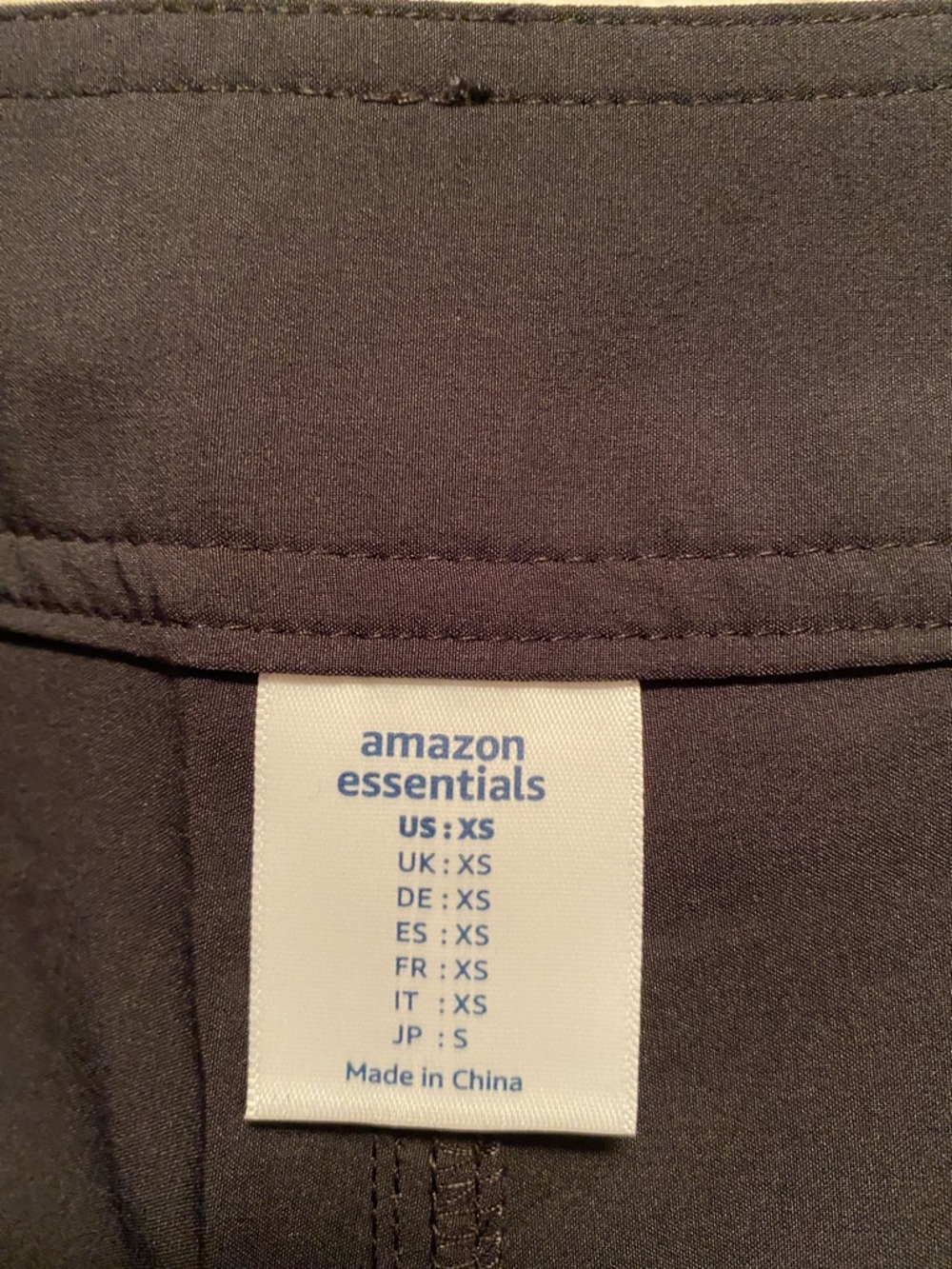 Amazon Essentials Black Drawstring Swim/Board Shorts…size XS - Picture 3 of 5